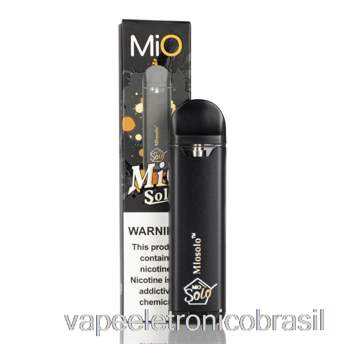 Vape Recarregável Mio Solo Dispositivo Recarregável Preto